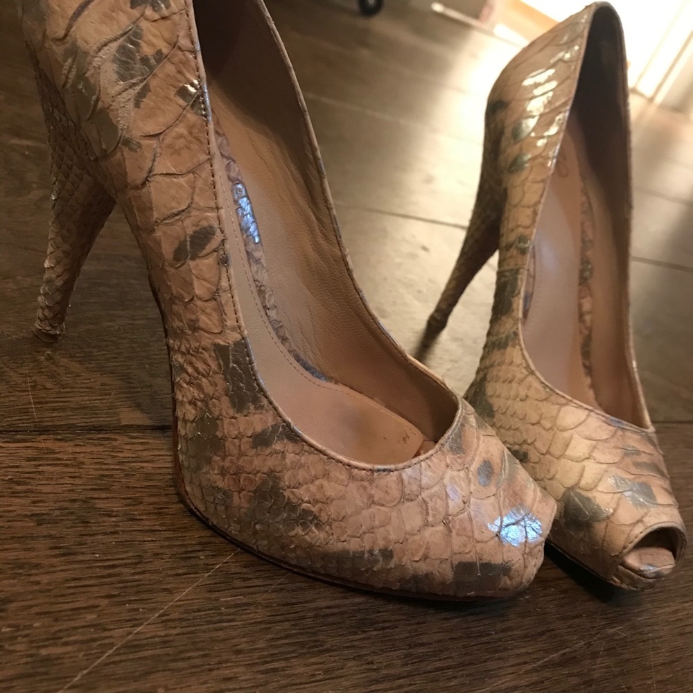 Open toe high heels - Picture 5 of 8